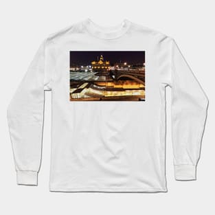 The Balmoral Hotel Edinburgh at Night - Scottland Long Sleeve T-Shirt